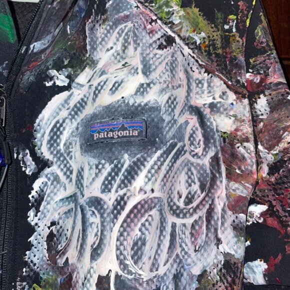 Patagonia Jacket | Designed by Zipaene - Connecticut Streetwear Artist - Picture 3 of 5